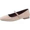 Franco Sarto Tinsley Square Toe Mary Jane Flat In Multi