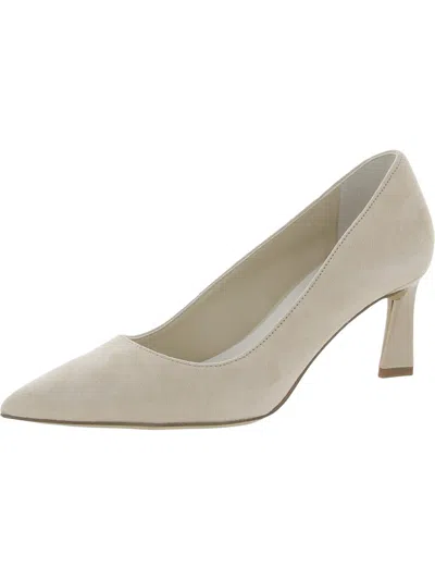 Franco Sarto Toya Womens Suede/leather Slip On Pumps In Neutral