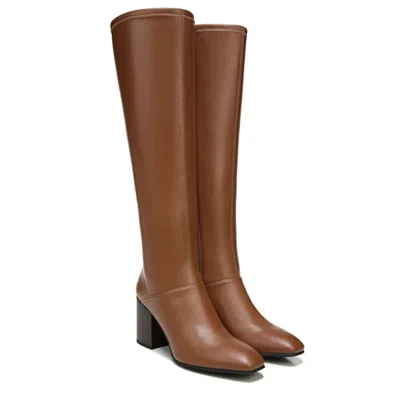 Franco Sarto Tribute Women's 7m Saddle Faux Leather Knee High Boots Lion1048 In Brown