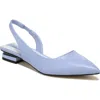 Franco Sarto Tyra Womens Leather D'orsay Slingbacks In Blue
