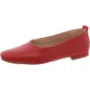 Franco Sarto Vana Womens Ballet Flats In Cherry Red Leather