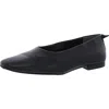Franco Sarto Vana Womens Comfort Insole Slip On Ballet Flats In Black