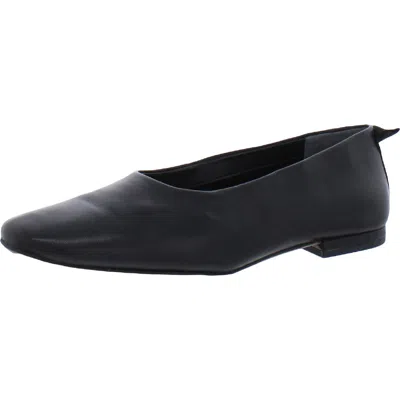 Franco Sarto Vana Womens Comfort Insole Slip On Ballet Flats In Black
