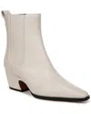 Franco Sarto Vianca Leather Bootie In White