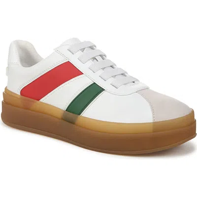 Franco Sarto Vinto Sneaker In Green Multi