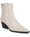 Franco Sarto Vivian Leather Bootie In White