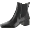 Franco Sarto Waxton Womens Zipper Ankle Boots In Black