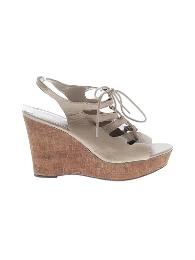 Pre-owned Franco Sarto Wedges In White