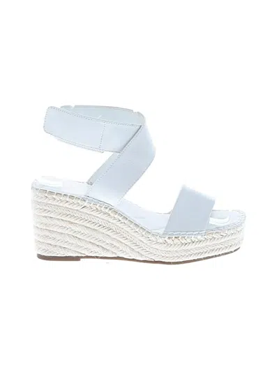 Pre-owned Franco Sarto Wedges In White