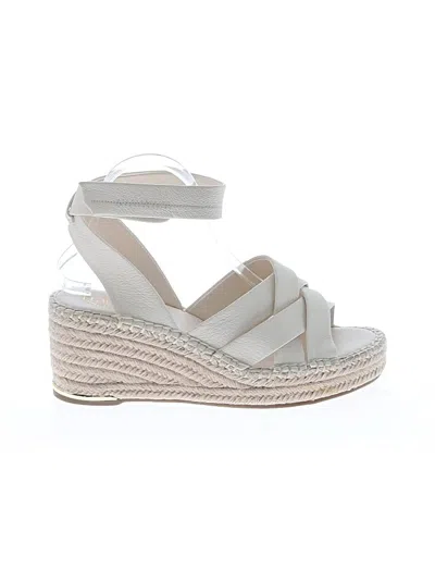Pre-owned Franco Sarto Wedges In White