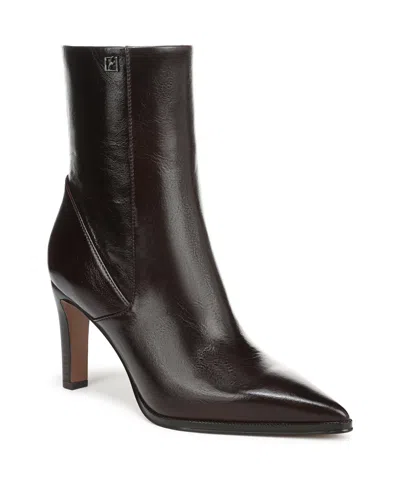 Franco Sarto Women's Appia Pointed Toe Dress Booties In Brown