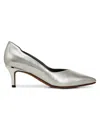 Franco Sarto Aurora Pointed Toe Pump In Silver