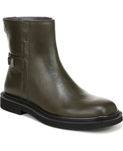 FRANCO SARTO WOMEN'S AXEL BLOCK HEEL SQUARE TOE BOOTIES