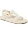 Franco Sarto Bellamy Sandal In Cream White Faux Leather