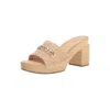 Franco Sarto Capri  Womens Dressy Slip On Block Heels In Multi