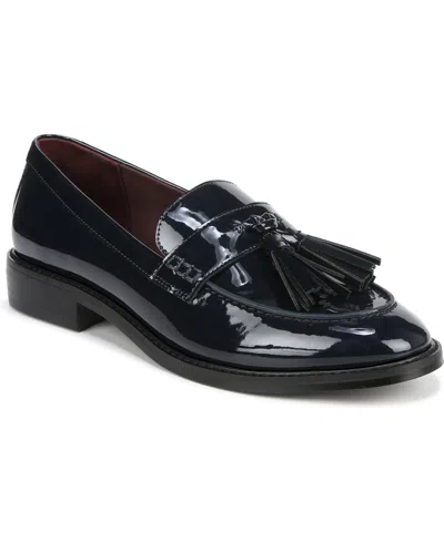 Franco Sarto Women's Carolyn Low Profile Tassel Loafers In Black