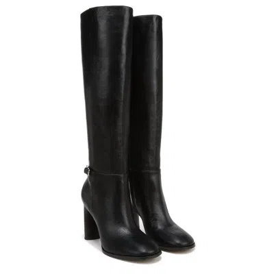 Franco Sarto Women's Cassie Leather  Boots In Black