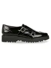 Franco Sarto Chance Double Monk Strap Shoe In Black