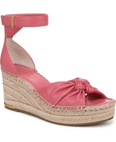 FRANCO SARTO WOMEN'S CLEMENTINE OPEN TOE ESPADRILLE WEDGE SANDALS