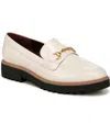 Franco Sarto Colette Bit Loafer In Vanilla White Faux Leather