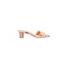 Franco Sarto Women's Cruella Squared Toe Sandals In Melon Fb In Multi