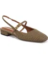 Franco Sarto Women's Destin Square Toe Mary Jane Slingback Flats In Multi