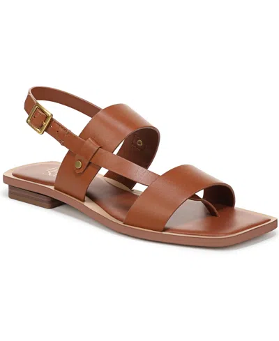 Franco Sarto Women's Enrica Open Toe Slingback Sandals In Brown