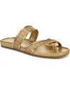 Franco Sarto Estella Sandal In Gold Fabric