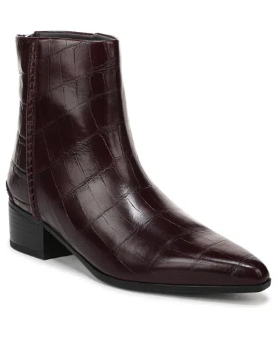 Franco Sarto Women's Fayola Pointed Toe Dress Booties In Burgundy