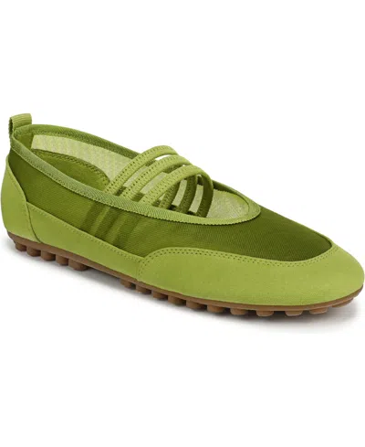 Franco Sarto Women's Fietta Round Toe Mary Jane Shoes In Green