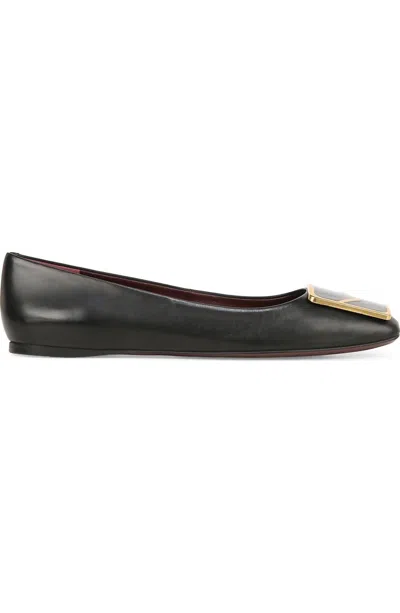 Franco Sarto Women's Flexa Amaya Ballet Flat In Black Leather
