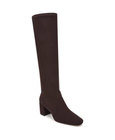 Franco Sarto Women's Flexa Blix Square Toe Zip Tall Boots In Brown