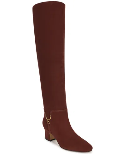 Franco Sarto Women's Flx Coley Pointed Toe Boots In Animal Print