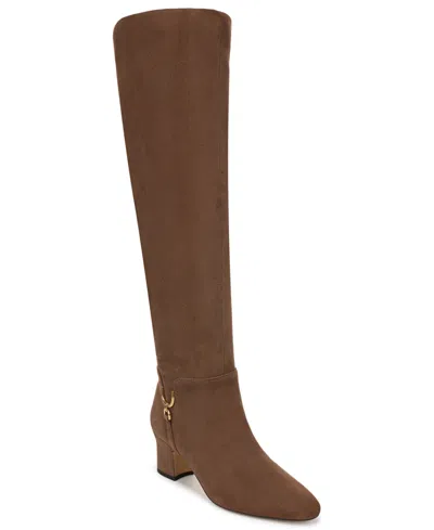 Franco Sarto Women's Flx Coley Pointed Toe Boots In Brown