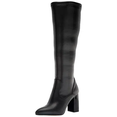 Franco Sarto Women's  Katherine Wide Calf High Shaft Boots Black H8454s1