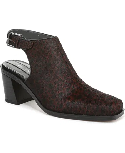 Franco Sarto Women's Isadora2 Square Toe Strappy Shooties In Brown