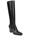 Franco Sarto Womens Jonie Square Toe Zip Tall Boots Regular Wide Calf In Multi