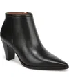 Franco Sarto Women's Josiah Pointed Toe Zip Short Boots In Black