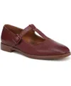 Franco Sarto Kenley T-strap Flat In Burgundy