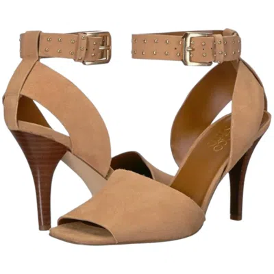 Franco Sarto Women's L-pepita Heeled Sandal In Camel In Brown