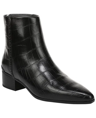 Franco Sarto Women's Leather & Suede Pointed Toe Ankle Booties In Black