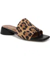 Franco Sarto Loran Sandal In Leopard Print Suede