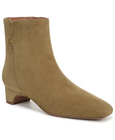 Franco Sarto Women's Luella Square Toe Zip Ankle Boots