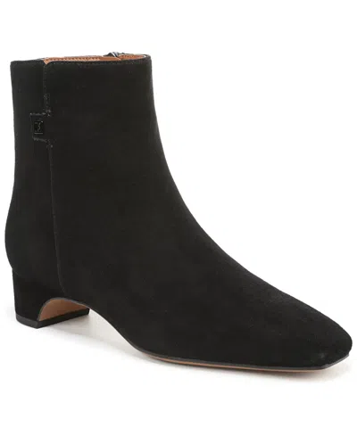 Franco Sarto Women's Luella Square Toe Zip Ankle Boots In Black