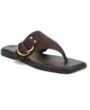 Franco Sarto Mavie Flip Flop In Brown