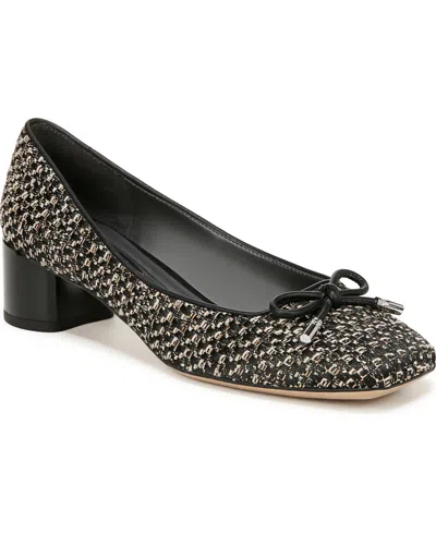 FRANCO SARTO WOMEN'S NATALIA BLOCK HEEL BALLET PUMPS