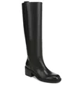 Franco Sarto Women's Niva Wide Calf Round Toe Zip Tall Boots In Black