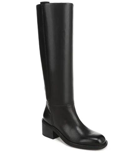 FRANCO SARTO WOMEN'S NIVA WIDE CALF ROUND TOE ZIP TALL BOOTS