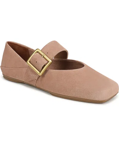 Franco Sarto Women's Oakes Square Toe Ballerina Flats In Neutral