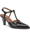 Franco Sarto Women's Ovett Pointed Toe Strappy Shoes In Black